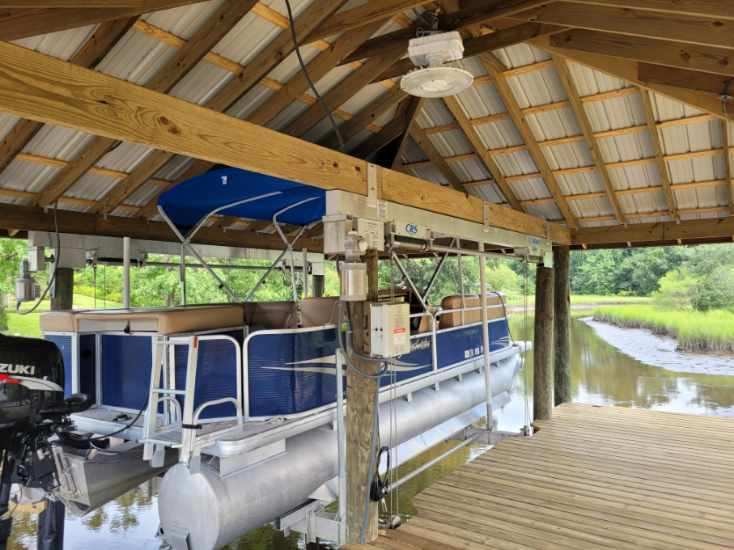 Completed waterfront pavilion project in Northeast Florida